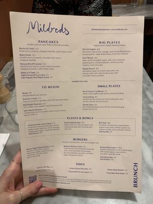   at Mildreds - Covent Garden in London