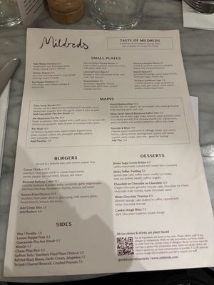   at Mildreds - Covent Garden in London