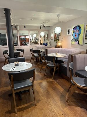 Downstairs interior   at Mildreds - Covent Garden in London