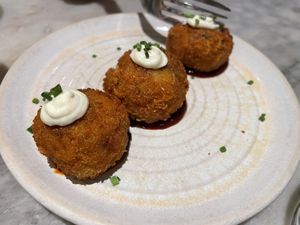 Appetizer chorizo  at Mildreds - Covent Garden in London