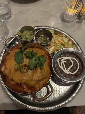 Enchiladas   at Mildreds - Covent Garden in London