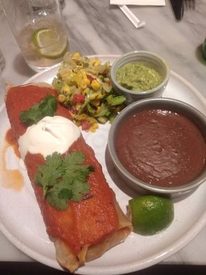 Buritto at Mildreds - Covent Garden in London