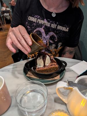 Blondie at Mildreds - Covent Garden in London