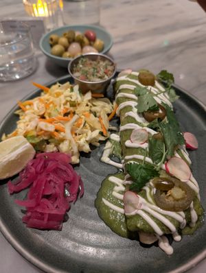 Salsa Verde Burrito at Mildreds - Covent Garden in London