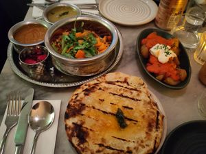 "taste of Mildred's" course 3 at Mildreds - Covent Garden in London