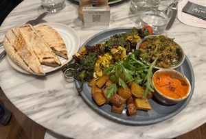 Mushroom kebab   at Mildreds - Covent Garden in London