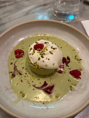 Pistachio Cheesecake at Mildreds - Covent Garden in London
