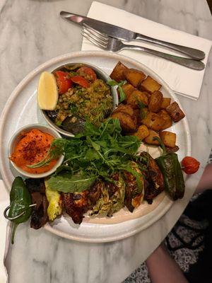 Shawarma Kebab at Mildreds - Covent Garden in London