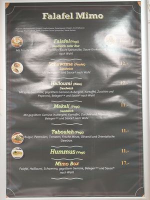  at Mimo Falafel in Bern