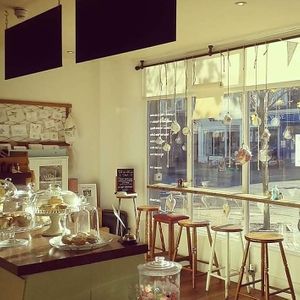 Tearoom interior at Bread and Butterflies in West Bridgford