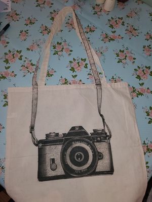 hand drawn tote bag at Bread and Butterflies in West Bridgford