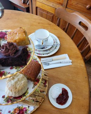 high tea at Bread and Butterflies in West Bridgford