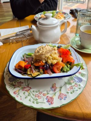 The warm salad at Bread and Butterflies in West Bridgford