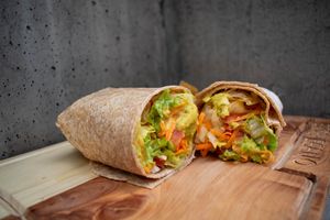 Burritos  at Verdevegano Food Truck in Santiago