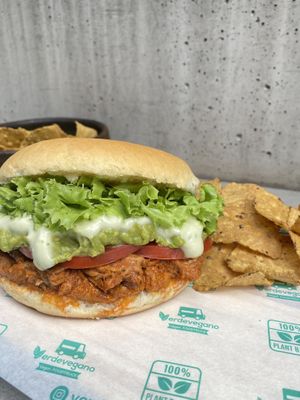 Mechada  at Verdevegano Food Truck in Santiago