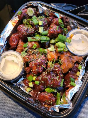 Vegan wingz at Where It All Vegan in Gahanna