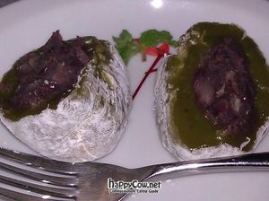 Matcha daifuku at Sustaina in Bangkok