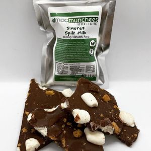 kava or red elixir infused smores spilt milk at Tyeds Teahouse in Cocoa