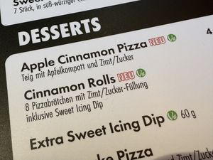 menu  at Domino's Pizza - Franz-Petrich-Straße in Gera