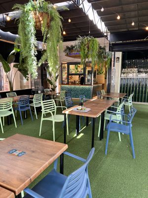 Dining area  at Alifornia in Alicante