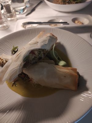 Crispy vegetables at Tipografia in Funchal