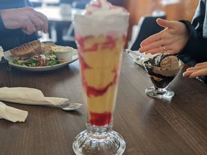 Vegan options are plentiful (even if not everything is) at Cadwaladers in Porthcawl