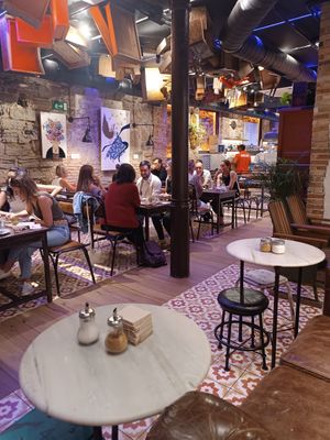 Location at Cafe Fika in Pamplona