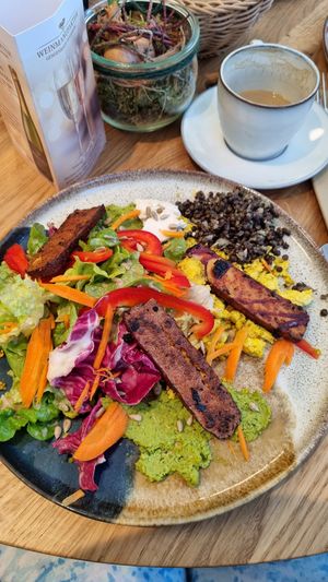 Salty breakfast at Das LoLo - lose & lokal in Kehl