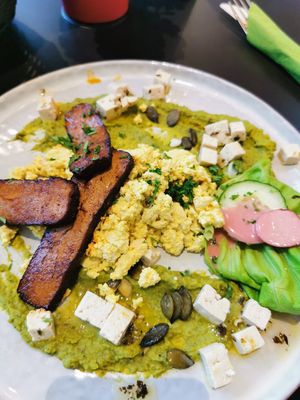 Veganes Rührei at Das LoLo - lose & lokal in Kehl