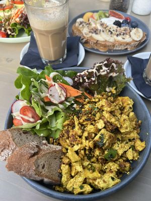Tofu - Rührei   at Schuknecht in Darmstadt