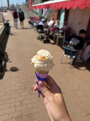 Apple Pie ice cream  at The World Famous Pump Room in Brighton