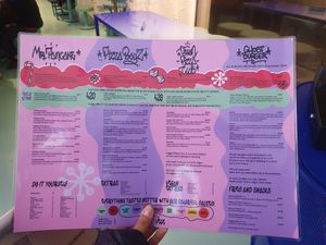 menu at Mr. Pancake in Wroclaw