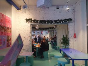 inside at Mr. Pancake in Wroclaw