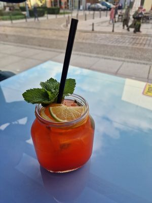 Strawberry Lemoniade at Mr. Pancake in Wroclaw