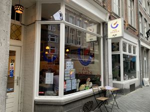 Easy to find, near the train station.  at Ane Ramen in Maastricht