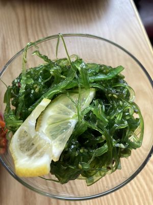 Seaweed salad  at Maki & Ramen in Glasgow