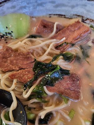 vegan bacon at Maki & Ramen in Glasgow