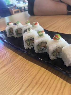 Vegan Tokyo roll  at Maki & Ramen in Glasgow