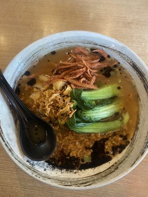 Black garlic   at Maki & Ramen in Glasgow