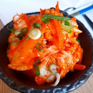 kimchi - vegan at Maki & Ramen in Glasgow
