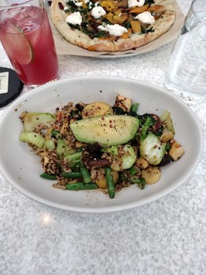 Teriyaki quinoa bowl + tofu at True Food Kitchen in Newport Beach