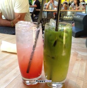 love their fresh drinks! at True Food Kitchen in Newport Beach