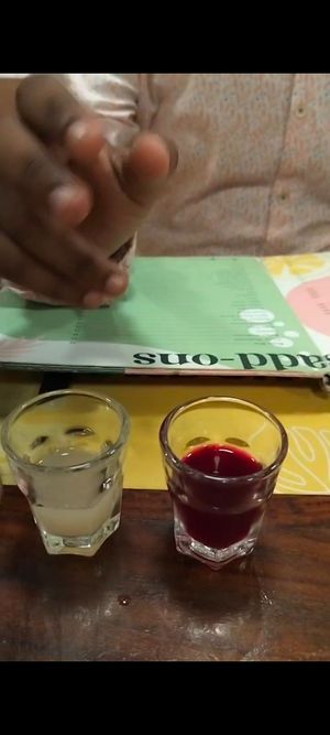 Refreshments  at Vegan Vogue in Bangalore