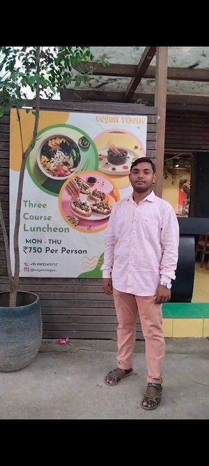 Outside Gate at Vegan Vogue in Bangalore