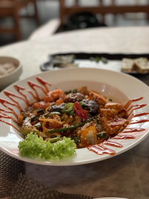 Vegetable Bokeum - Haroo, Langkawi  at Haroo Korean Restaurant in Langkawi