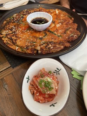 Kimchi Omelett   at Haroo Korean Restaurant in Langkawi