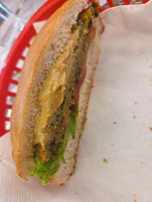 Panino vegano at Da Michele Pozza in Pozza Di Fassa