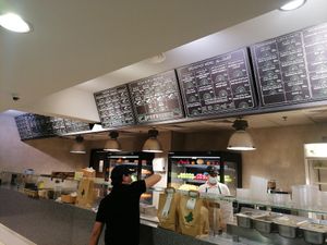 Food preparation area at BOGA in Jeddah