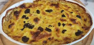 Baked rice at Young Vegan - 有样纯素西点 in Shenzhen