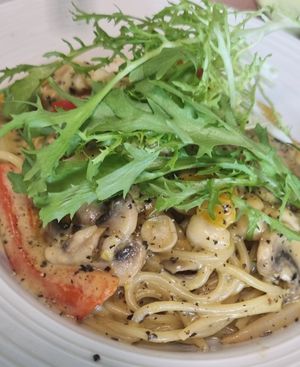 Carbonara at Young Vegan - 有样纯素西点 in Shenzhen